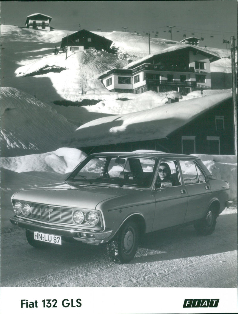 Fiat  132 GLS - Vintage Photograph