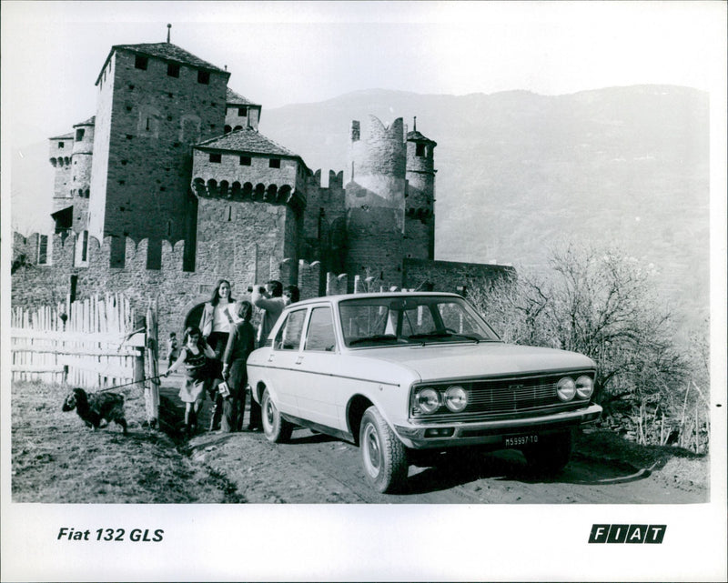 Fiat 132 GLS - Vintage Photograph