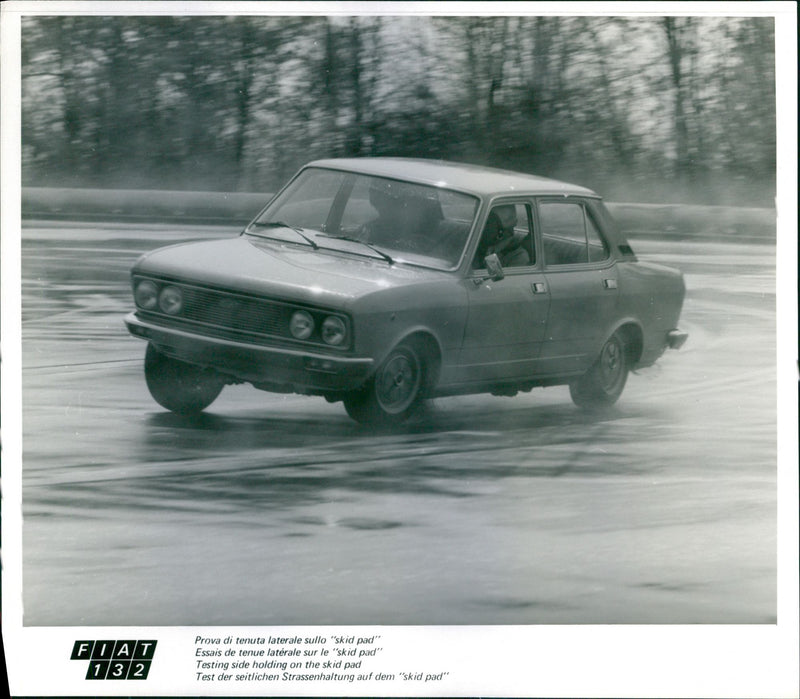 1972 Fiat 132 Special - Vintage Photograph