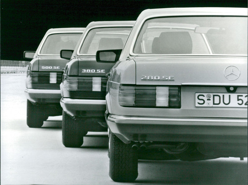 Mercedes-Benz S-Class - Vintage Photograph