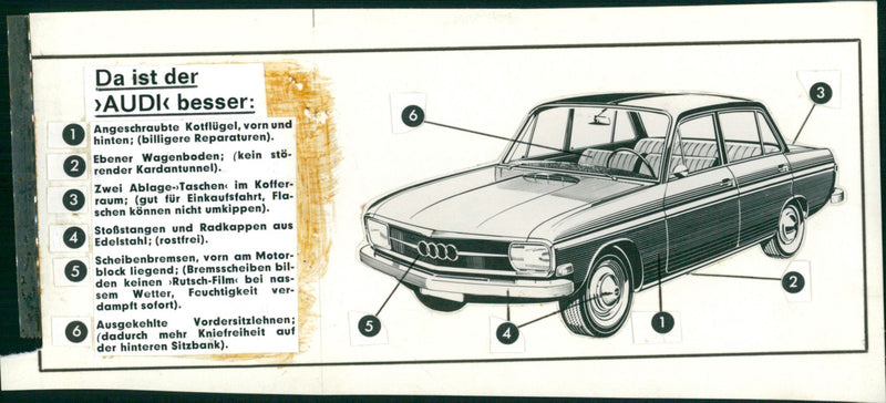 Audi. - Vintage Photograph