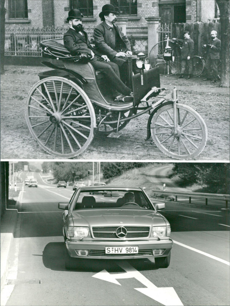 Mercedes-Benz. - Vintage Photograph