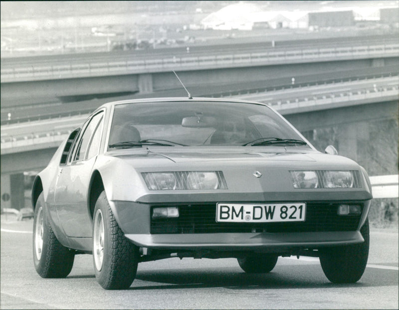 Renault Alpine A310 V6. - Vintage Photograph