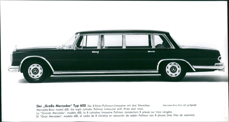 Mercedes-Benz 600 - Vintage Photograph