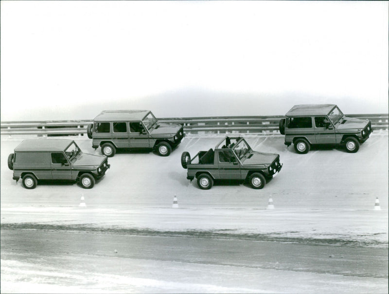 Mercedes-Benz off-road vehicle series - Vintage Photograph