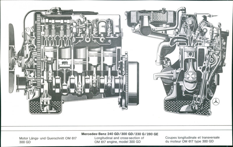Mercedes-Benz 240 GD/300 GD/230 G/280 GE - Vintage Photograph