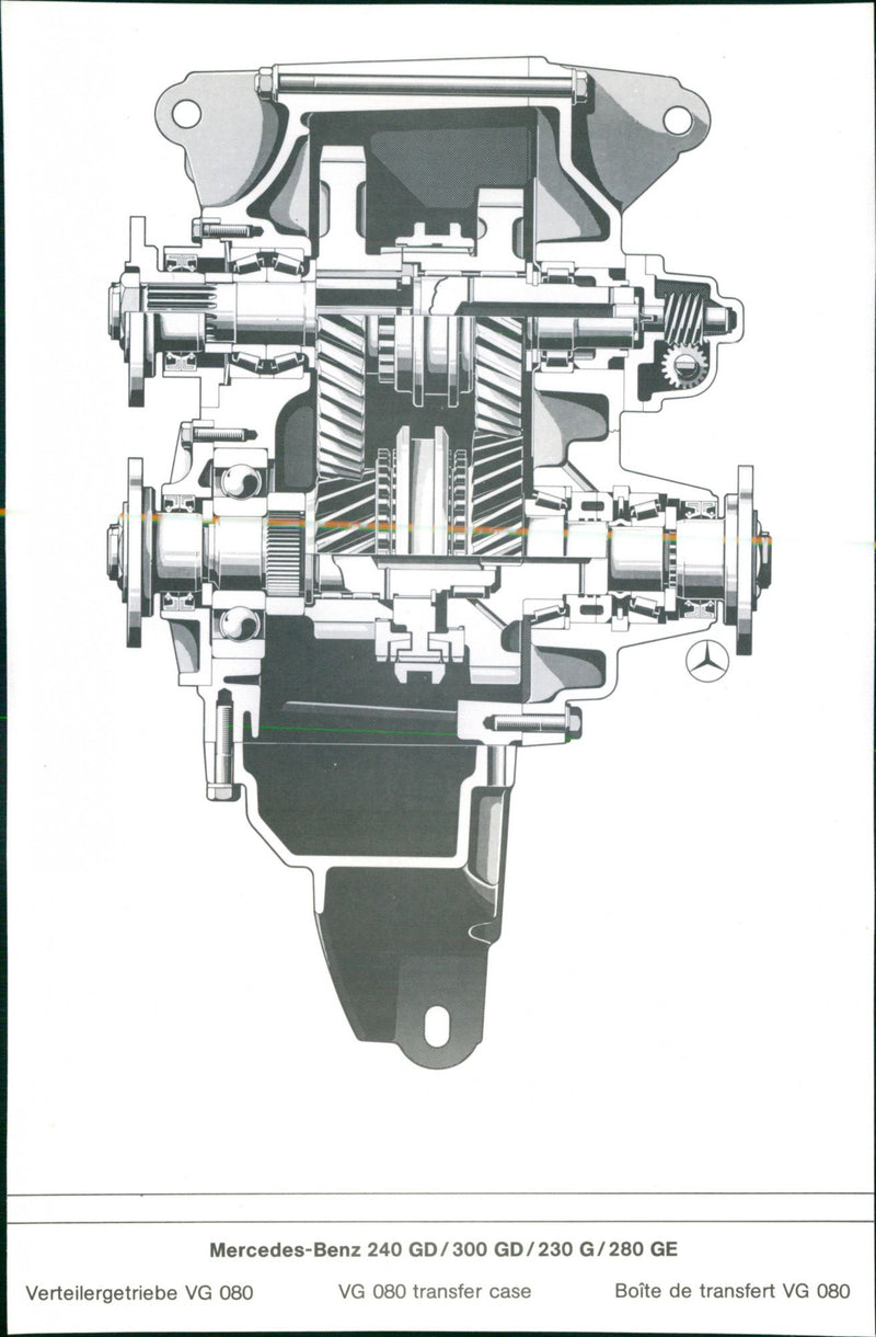 Mercedes-Benz 240 GD/300 GD/230 G/280 GE - Vintage Photograph