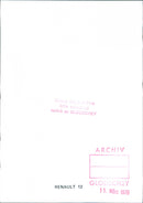 Renault 12 - Vintage Photograph