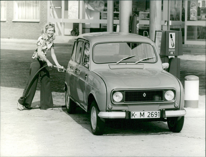 Renault 4 - Vintage Photograph