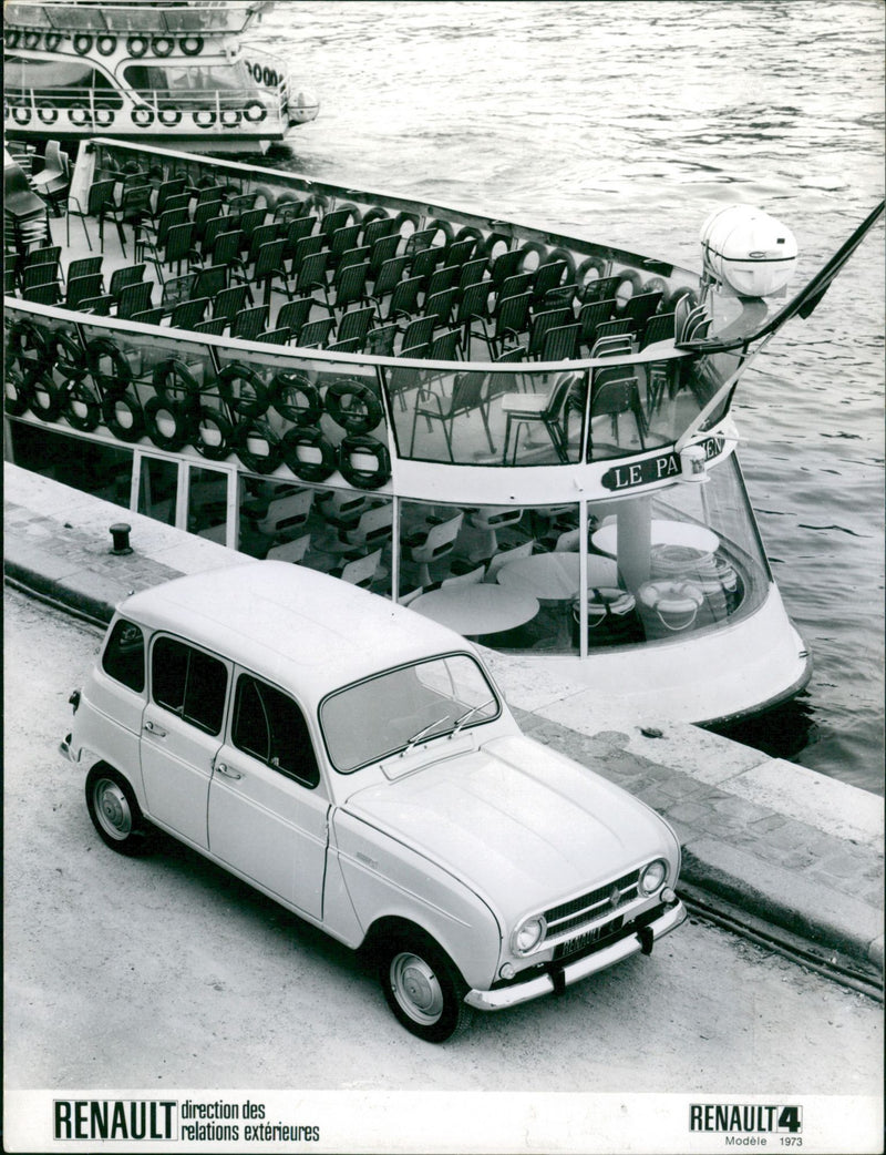 1973 Renault 4 - Vintage Photograph