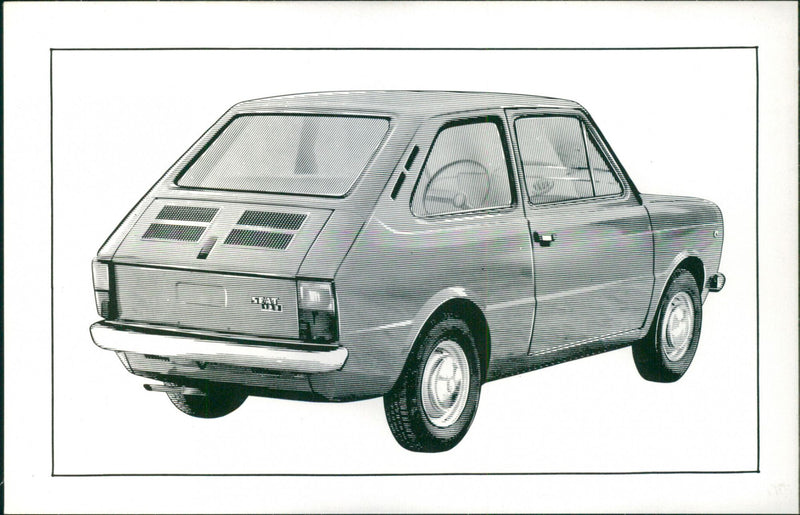 Fiat / Seat 133 - Vintage Photograph