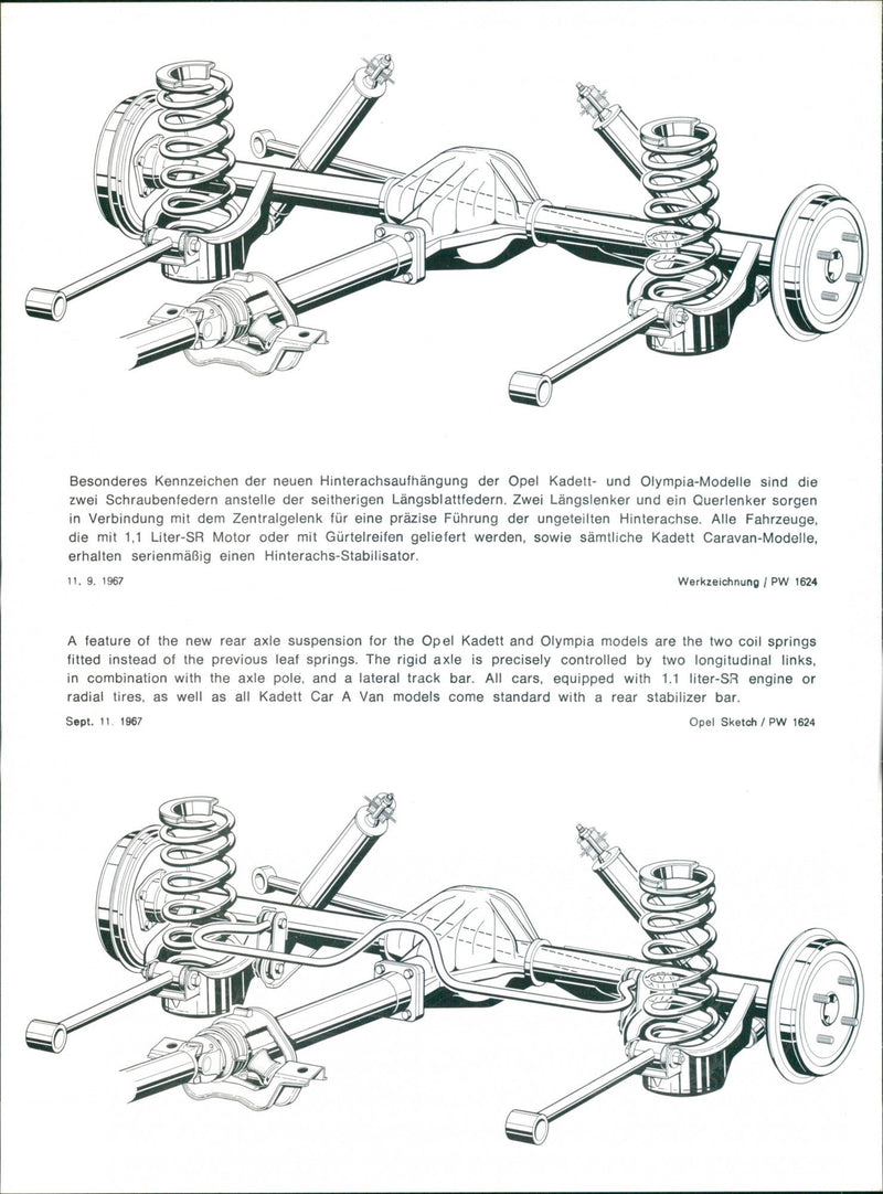 Opel Kadett - Vintage Photograph