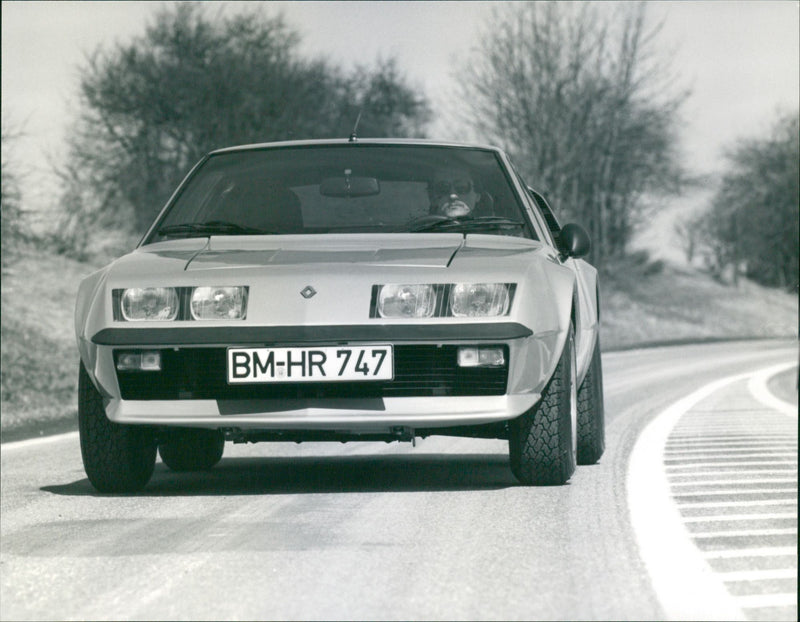 Renault Alpine A310 V6. - Vintage Photograph