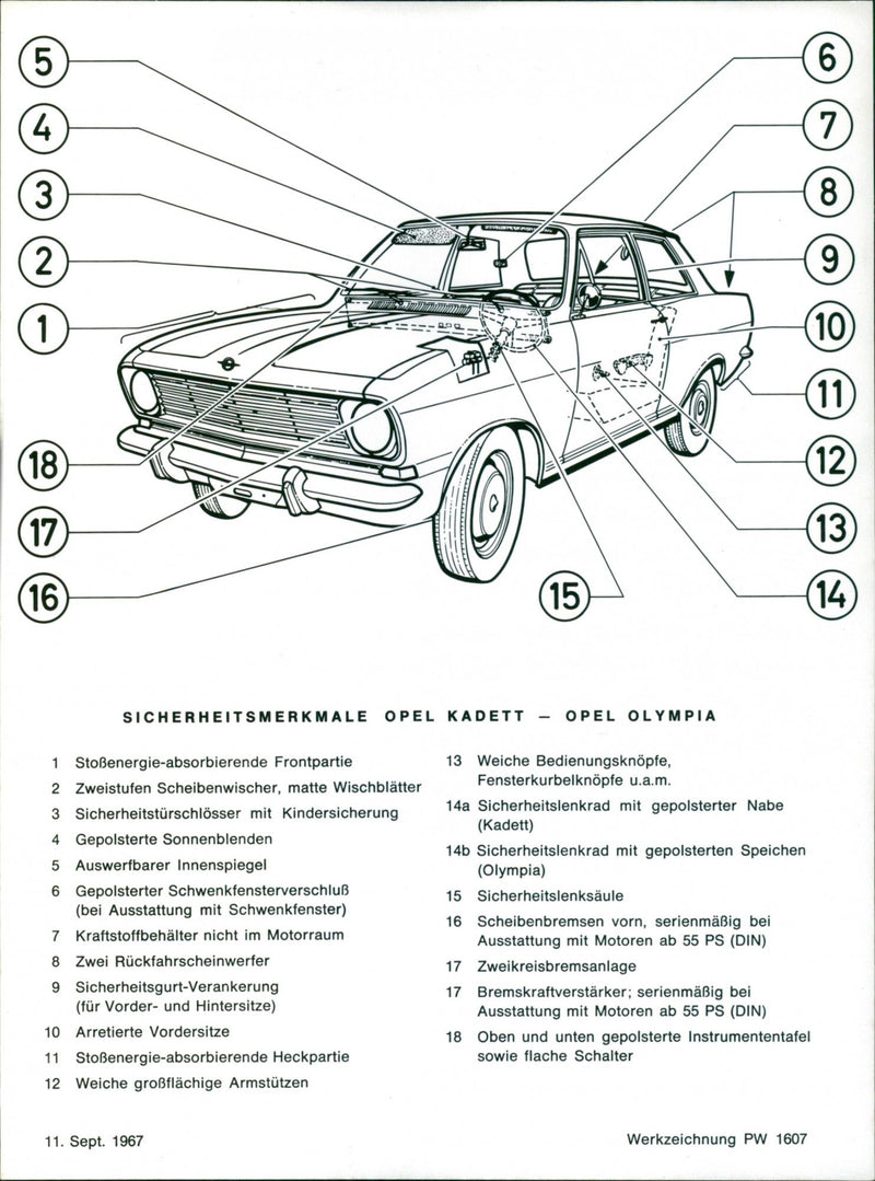 Opel Kadett - Vintage Photograph
