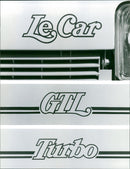 Renault 5 Le Car Turbo - Vintage Photograph