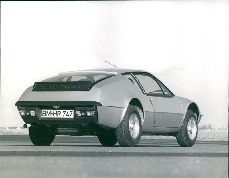 Renault Alpine A310 V6. - Vintage Photograph