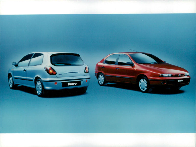 Fiat Brava and Fiat Bravo - Vintage Photograph