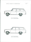 Opel Kadett Caravan - Vintage Photograph