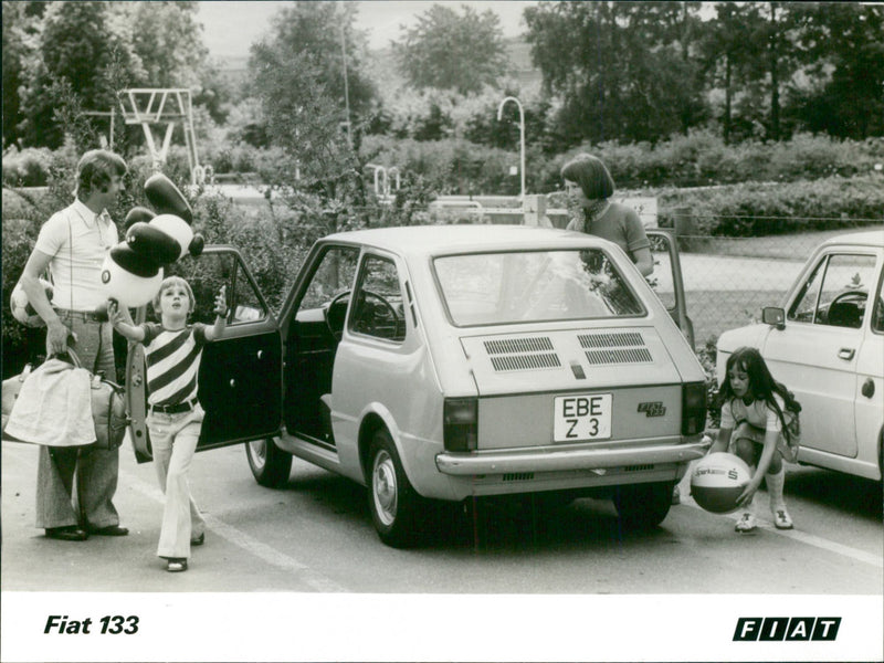 Fiat 133 - Vintage Photograph