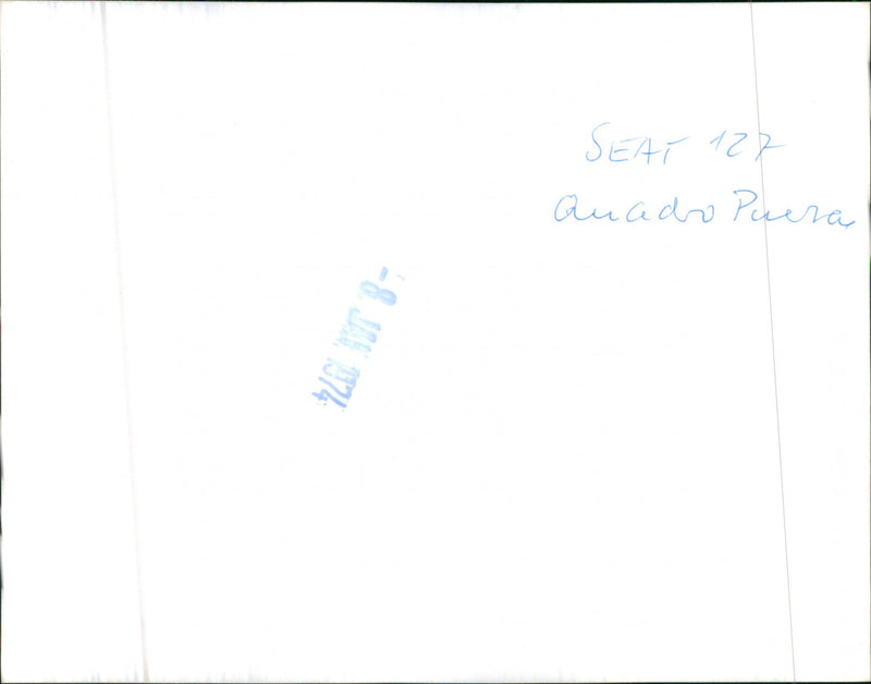 Seat 127 - Vintage Photograph