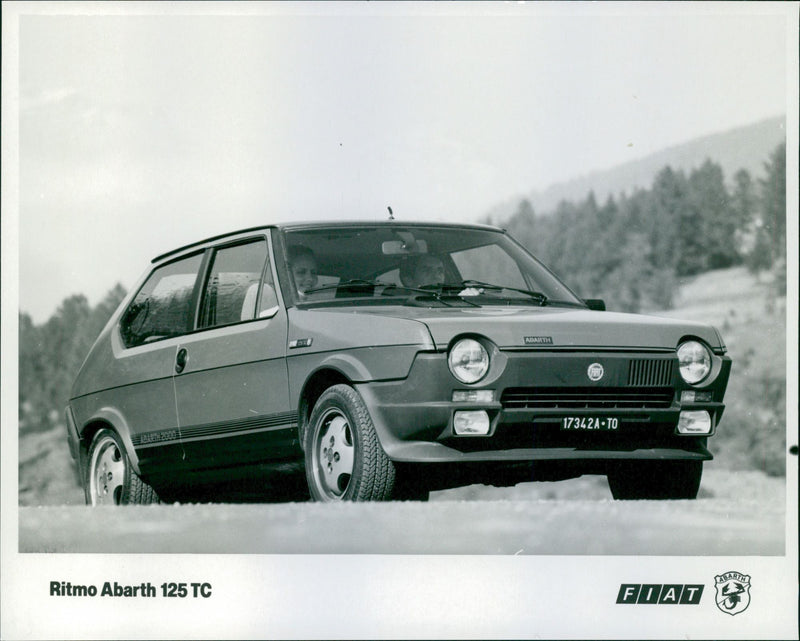 Fiat Ritmo Abarth 125 TC - Vintage Photograph