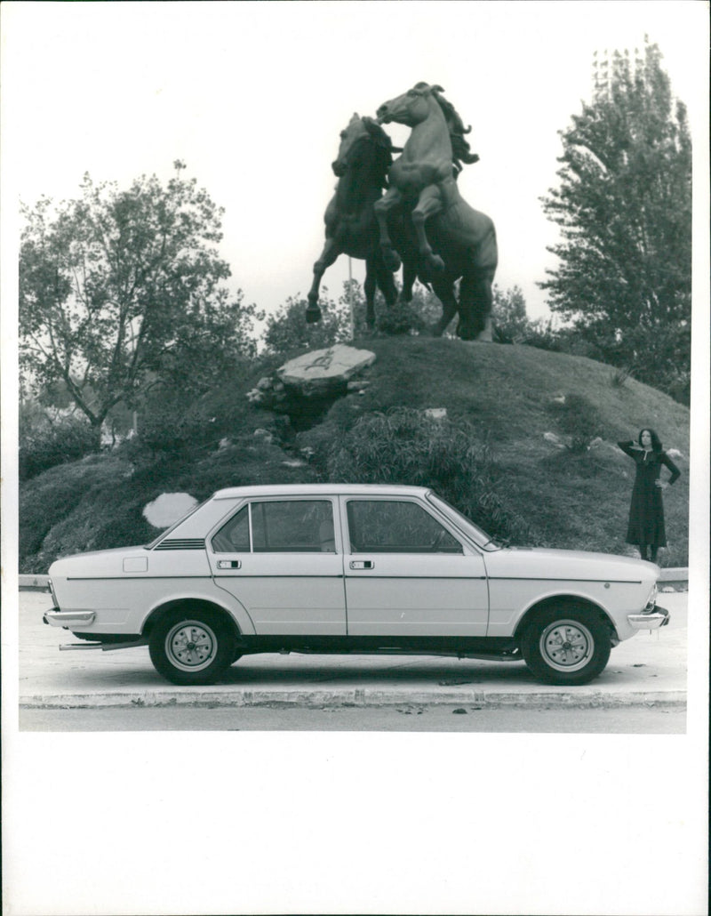 Fiat 132 GLS - Vintage Photograph