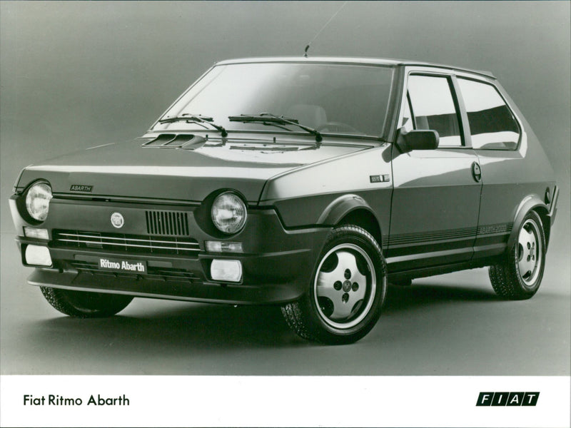 Fiat Ritmo Abarth - Vintage Photograph