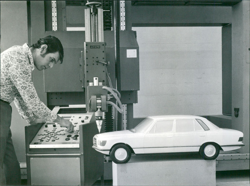 Mercedes Benz - Vintage Photograph