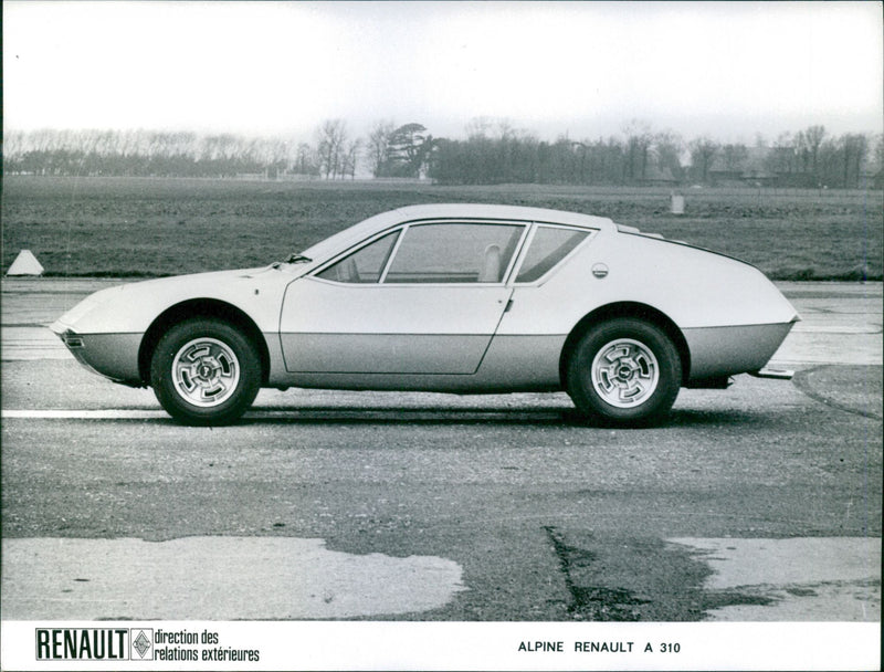 Alpine Renault A310 - Vintage Photograph