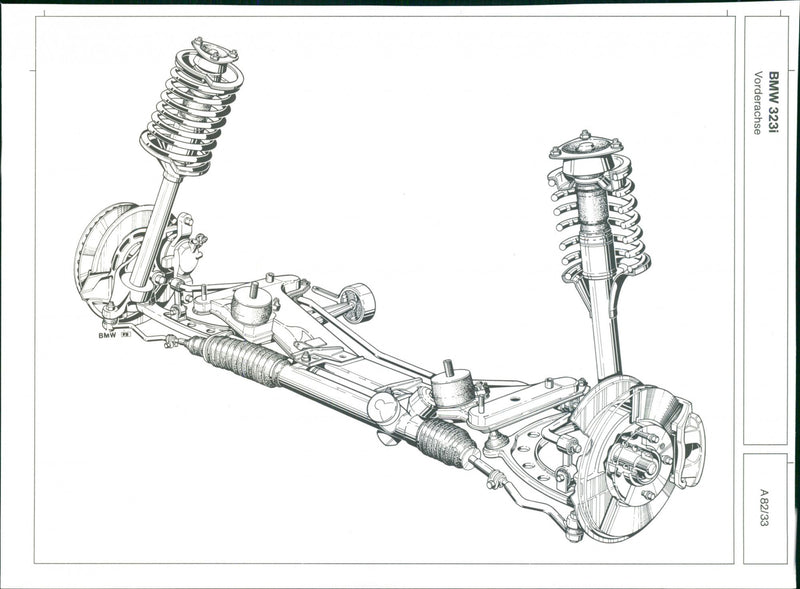 BMW 323i - Vintage Photograph