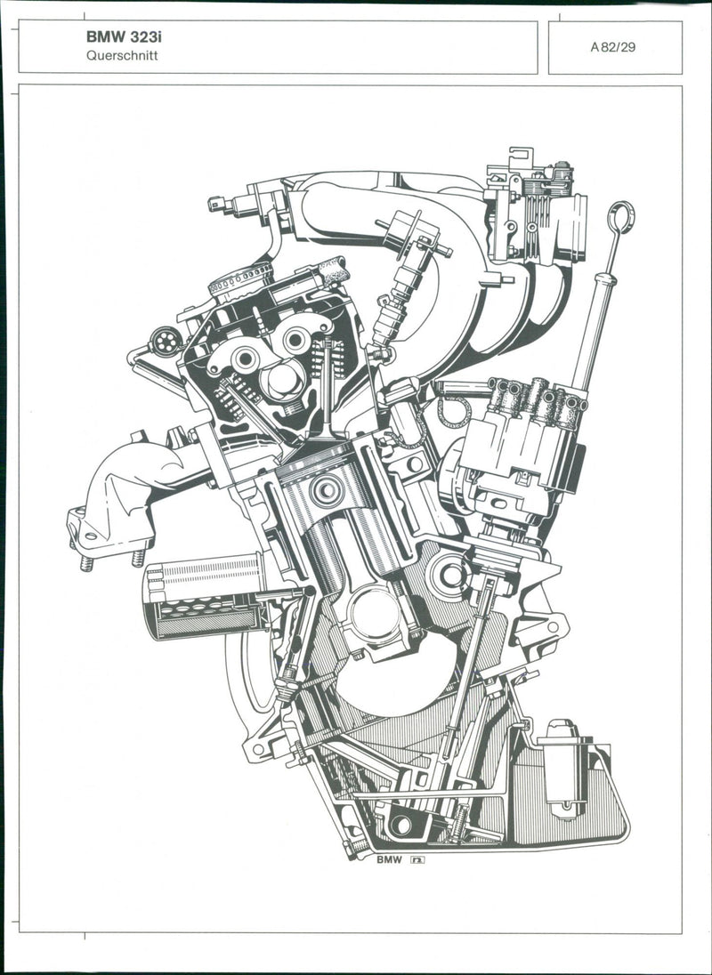 BMW 323i - Vintage Photograph