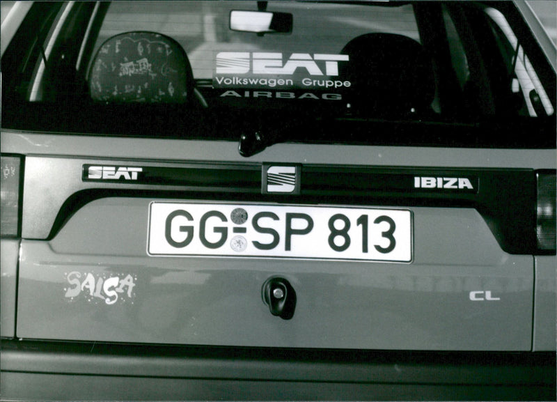 Seat Ibiza Salsa - Vintage Photograph