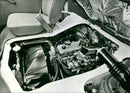 A view of the Toyota Lite-Ace engine - Vintage Photograph