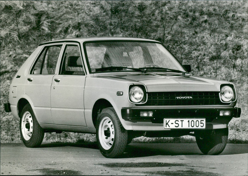 Toyota Starlet - Vintage Photograph
