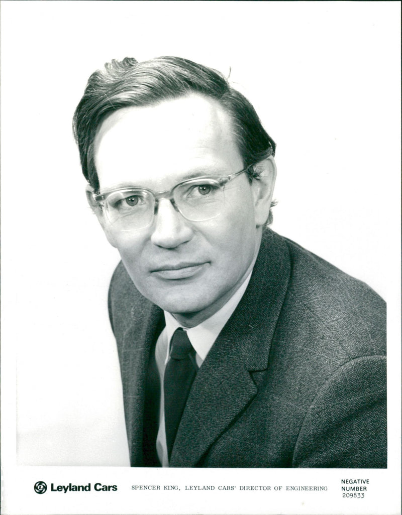 Spencer King of Leyland - Vintage Photograph