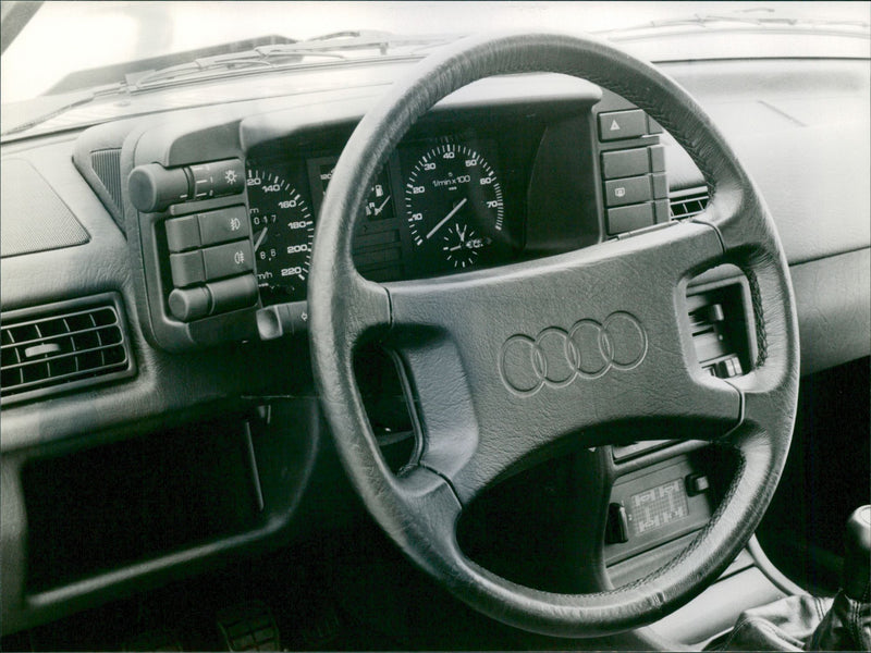 Audi 90 Quattro - Vintage Photograph