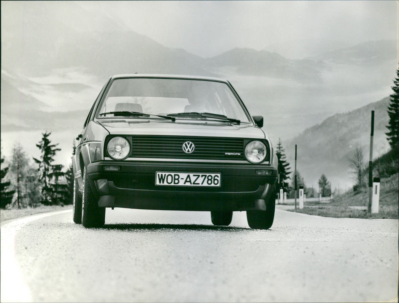 Volkswagen Golf Syncro - Vintage Photograph