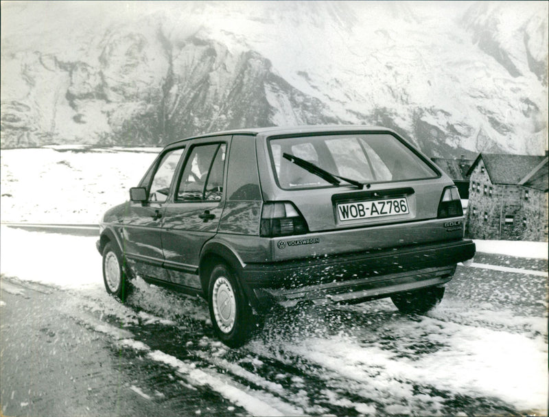 Volkswagen Golf Syncro - Vintage Photograph