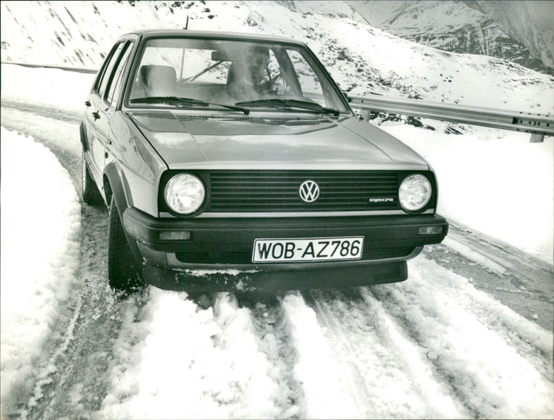Volkswagen Golf Syncro - Vintage Photograph