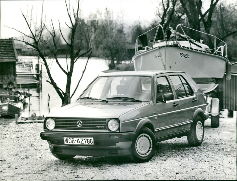 Volkswagen Golf Syncro - Vintage Photograph