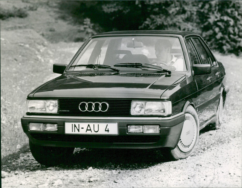 Audi 90 Quattro - Vintage Photograph