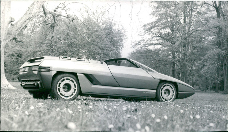 Lamborghini Athon Bertone - Vintage Photograph