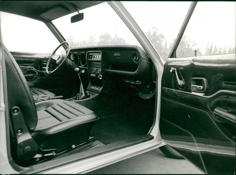 RX-3 Mazda Wankel Coupe - Vintage Photograph