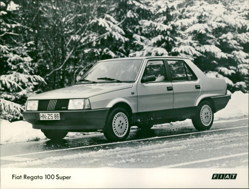 Fiat Regata 100 Super - Vintage Photograph