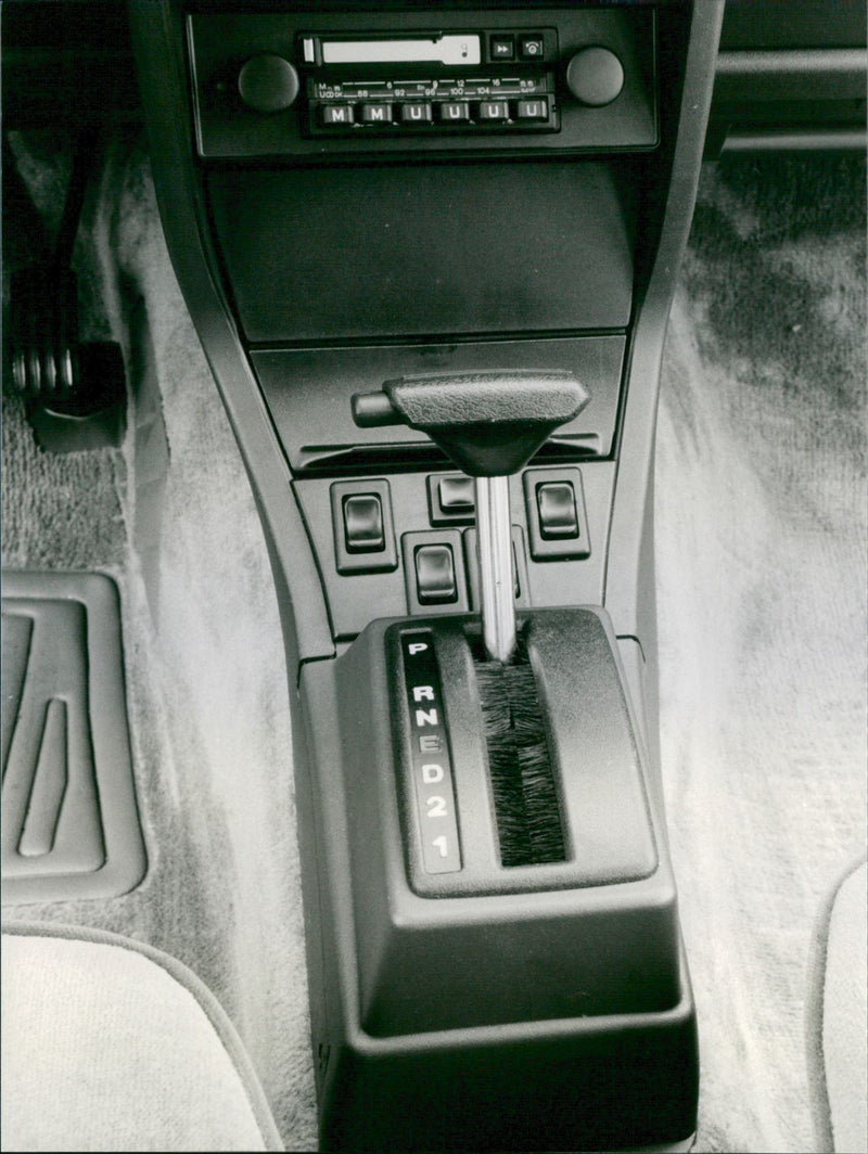 Audi 80 Turbo Diesel - Vintage Photograph