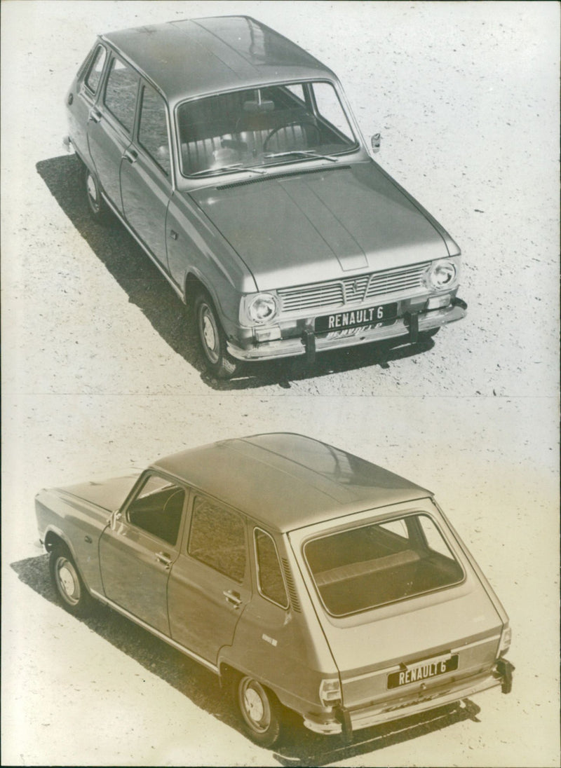 Renault 6 - Vintage Photograph