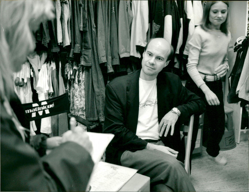 Bo Rosenkvist, talangscout, letar fotomodeller - Vintage Photograph