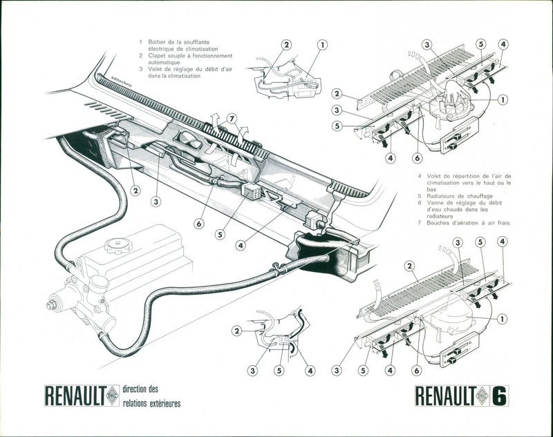 Renault 6 - Vintage Photograph