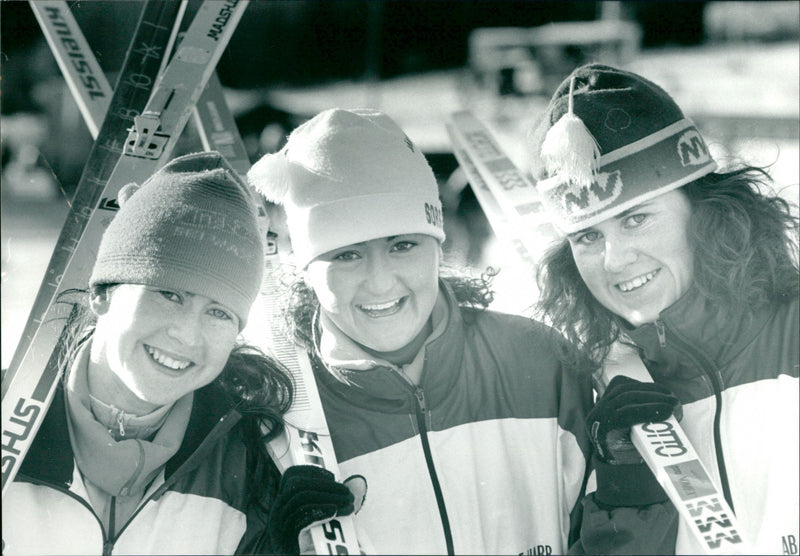 Kristina, Elisabeth & Karolina Hugosson - Vintage Photograph