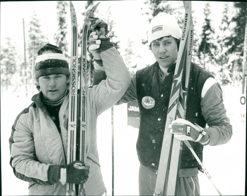 Jan Ottosson & Sven-Erik Danielsson - Vintage Photograph